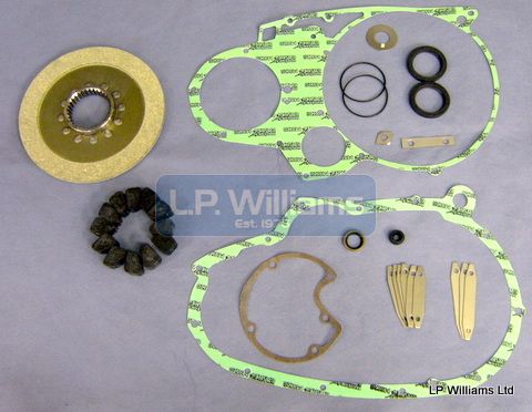 Clutch change kit - T160 Uses the newer UK thicker clutch plate 