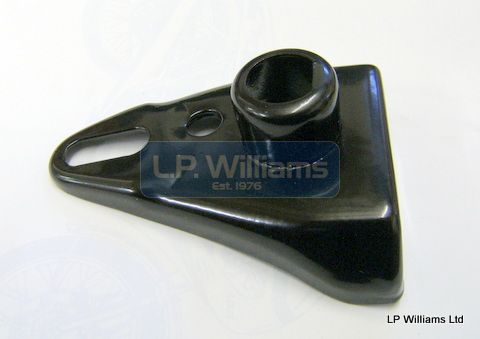 LH headlamp bracket with ignition sw mounting Late T100 T140 T150 Disc