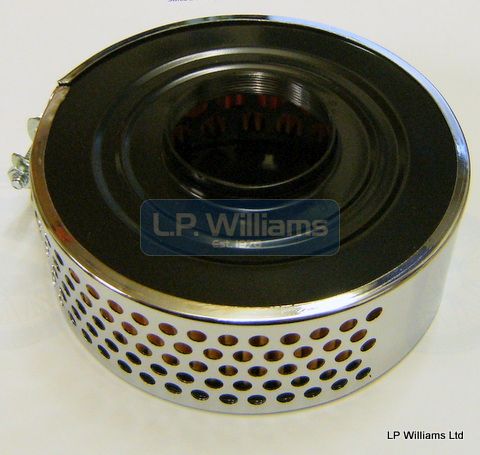 T120 centre air filter with threaded mounting for 900 series carb 30mm 