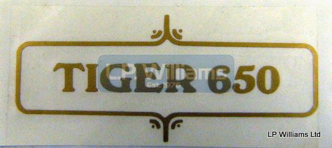 Tiger 650 OIF decal