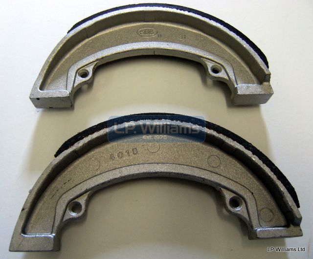 Conical rear brake shoe (pair) 1971-1974