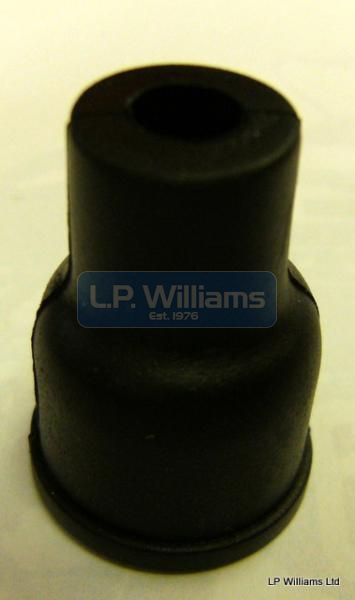 Coil rubber cap