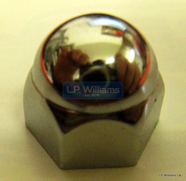 T100 T140 T150 T160 A75 Rocker spindle chrome dome nut 3/8UNF