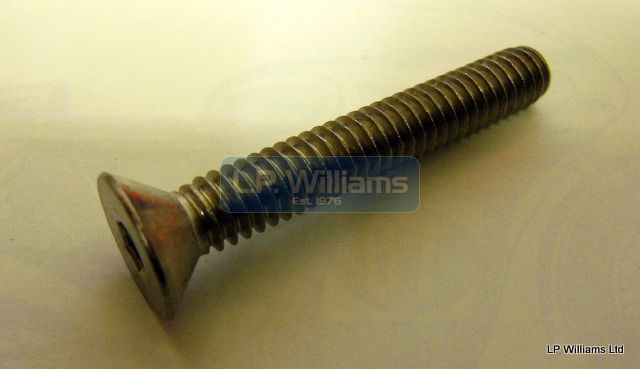 1/4 x1-3/4 UNC Stainless Countersunk socket head screw