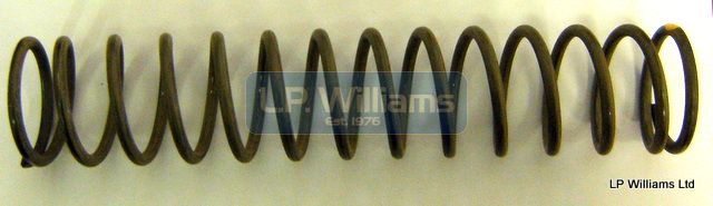 T100-T120 fork spring (blue/yellow) to 1970