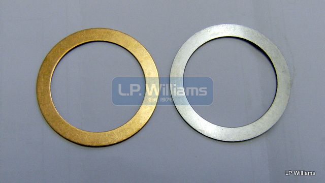 Clutch thrust washer without tabs T100 T120-140 from 1969 onwards 