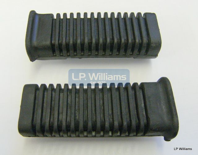 T140 Square f/rest rubbers (Pair)