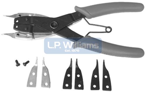 Combination circlip plier set