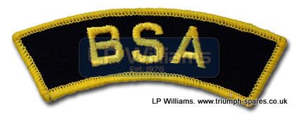 BSA shoulder patch