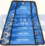 Whitworth Comb spanner set