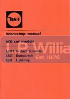 BSA Workshop manual A65 1971 on