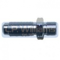 UNF bulkhead chrome