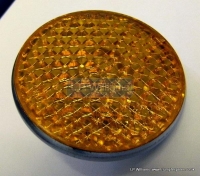  Round reflector - amber use 82-4717 nut if req
