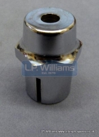 Steering stem nut for steering damper type