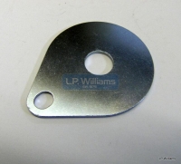 Steering damper anchor plate