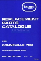 Parts catalogue Harris T140 1985 on