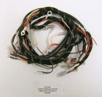 T100/T120 wiring harness 1969/70 no indicators with ammeter. Braided cloth (Not Compatible with 1969-1970 T100C & TR6C Models without ammeter) 