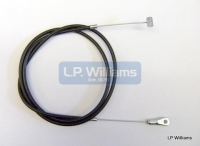 Front Brake Cable TLS (no switch) TR6-T120 T150 R3 Mk1 1968. US bar  48in outer  56ins inner (Clevis) Early side entry