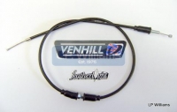 T140E throttle cable twistgrip to junction US 28ins outer with mid cable adjuster