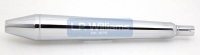 Peashooter silencer - T140/T150 (Imported) 1-3/8 ID Use 70-5874A clamp if required