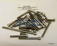 T150 stainless allen screw set All outer case screws including Timing cover, gearbox and primary cover