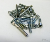 T120/TR6 1971 - 1972 OIF Screw set. Original type fastners