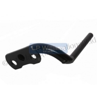 T160 R/h footrest for late type rubber mounted (Short)