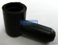 Coil rubber cap right angle