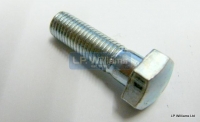 Domed bolt. Handle bar cap (This bolt is forged and clear zinc plated)