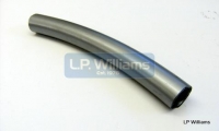 T100 T120 Front breather pipe 7ins long Round section and X75 connector pipe (needs cutting to length)