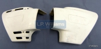 T150 LH & RH side panels (Pair) (early) New, made in Fiberglass with a gel coat 