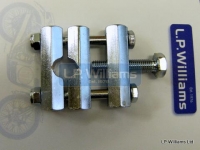 Pipe clamp-crimping tool for 7/16 ferrule