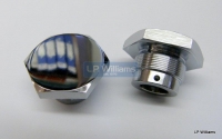 Chrome fork top nut (Nacelle fork)