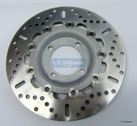 EBC Lightened brake disc. 4 Hole fits T140/150/160 This is a fully floating stainless disc with an alloy centre Weight 1.560Kgs