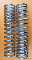 20kgs Progressive chrome springs for Hagon Shockabsorber (Pair) 215mm long for T160 T150 A75 