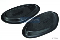 Pair Triumph tank knee grips (rear plate type fixing) (Plate not included) T110,T120,TR5,TR6 etc (1958-65)
