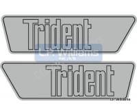 Trident badge LH/RH Pairs only