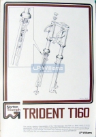 Wall chart T160 Front Forks 29Ins x 19.5ins