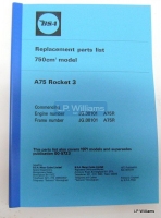 BSA Rocket 3 Mk2 parts book