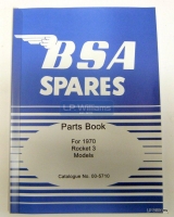 BSA Rocket 3 Mk1 parts book