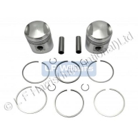 Piston Set 3TA   7.5:1 Compression Ratio -  58.25mm..