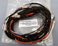 X75 main wiring harness braided