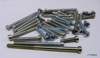 T150 T160 Original crosshead screw set  All the outer cases including timing cover/gearbox/primary cover