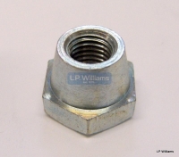 Brake trunnion adjuster nut