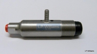 Stainless M/cyl barrel assy. 5/8 (0.6250) Fits both front and rear master cylinders