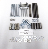 T140 V & E Cylinder head bolt set