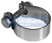 Exhust clip assembly 1-7/8" for T140D silencer to junction