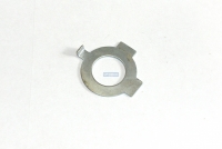 Swinging arm tab washer