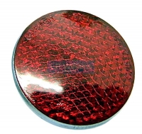 Round reflector  red  RER14 use 21-7009 nut if req