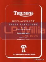 T120 TR6 Parts catalogue No 8 1970